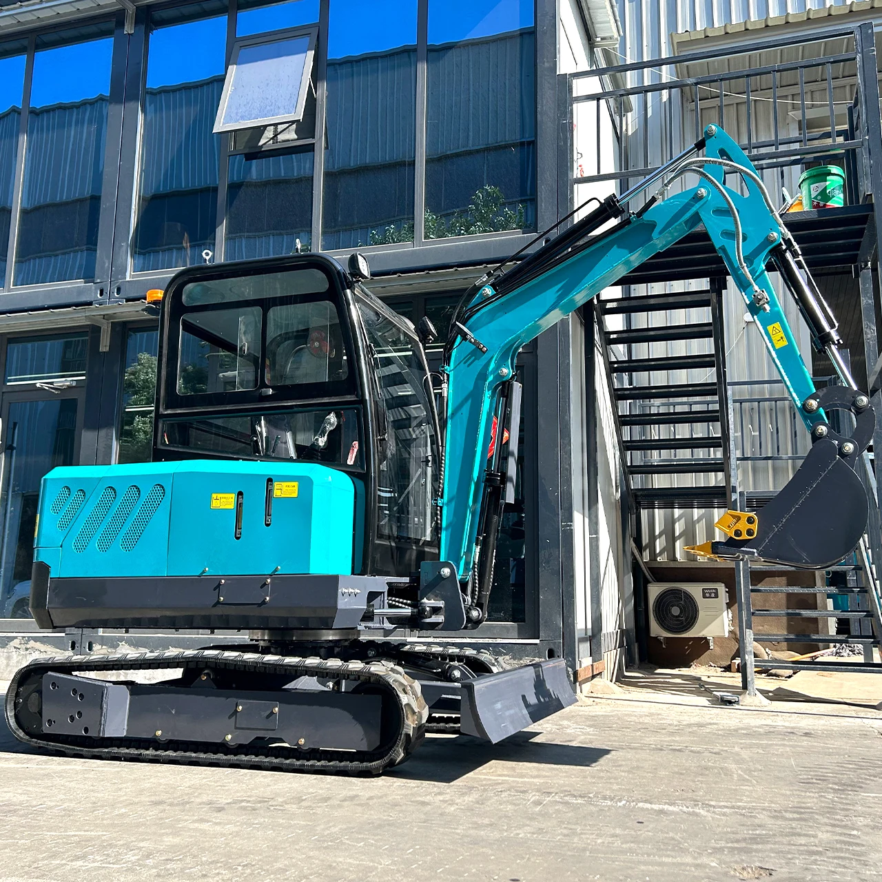 Bezpośrednio od producenta małe koparki maszyny do obróbki ziemi koparki mikro Kubota 3-tonowe maszyny do kopania mini koparki z kabina