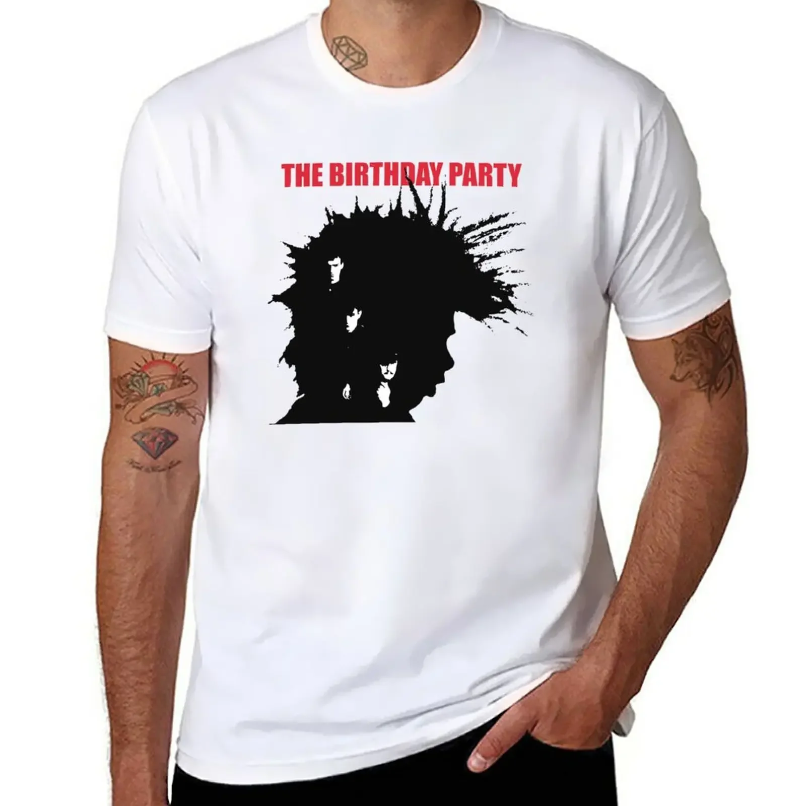 Birthday Party T-Shirt sports fans korean fashion mens white t shirts