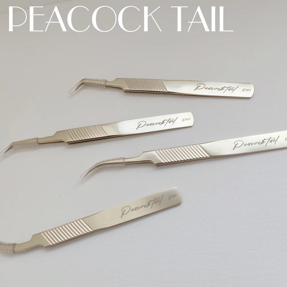 Golden Tweezer for eyelash extension eyelashes tweezers sets perfect closure stunning tweezer