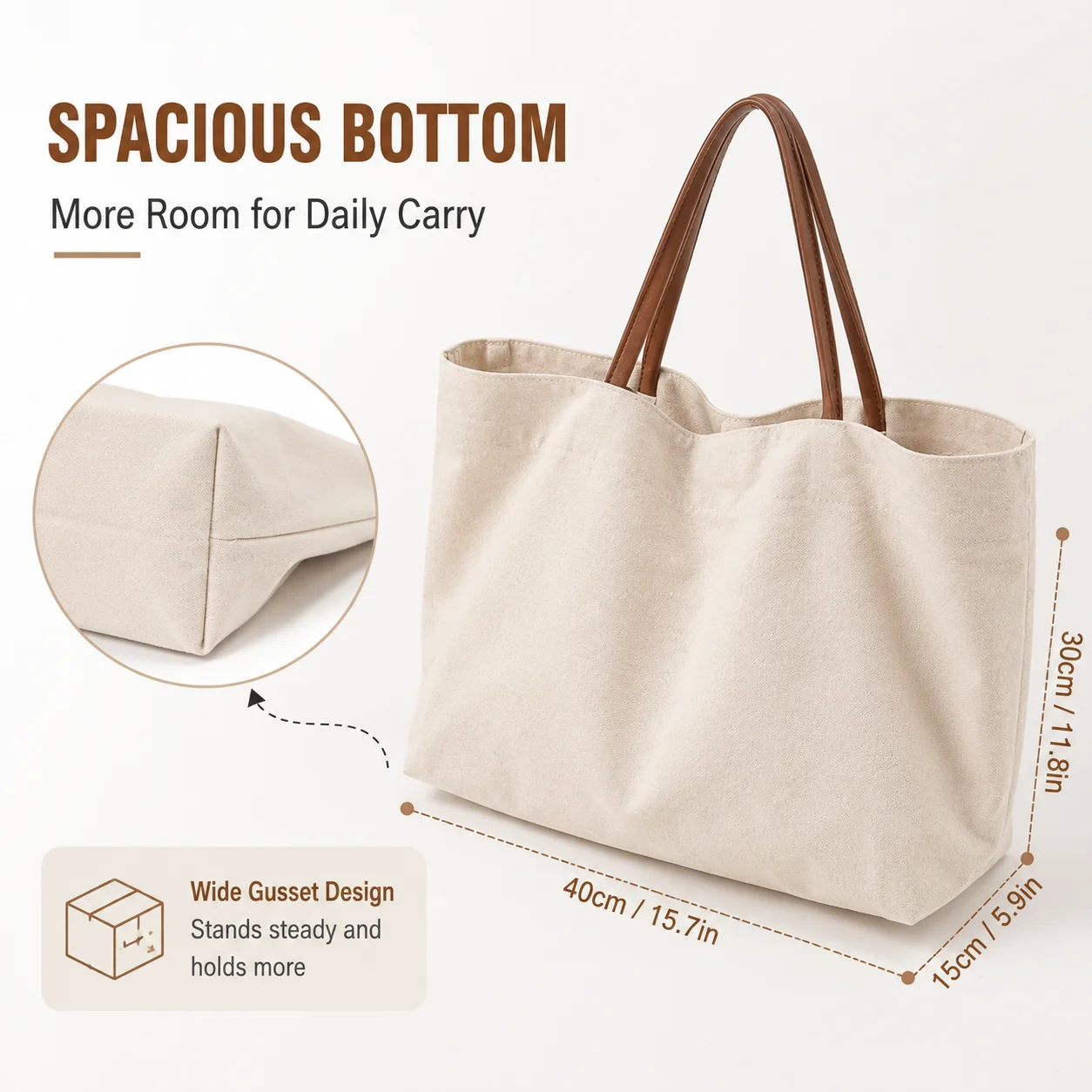 Geestock Tas Tote Kanvas Kusto - Photography Job ulasan dan harga