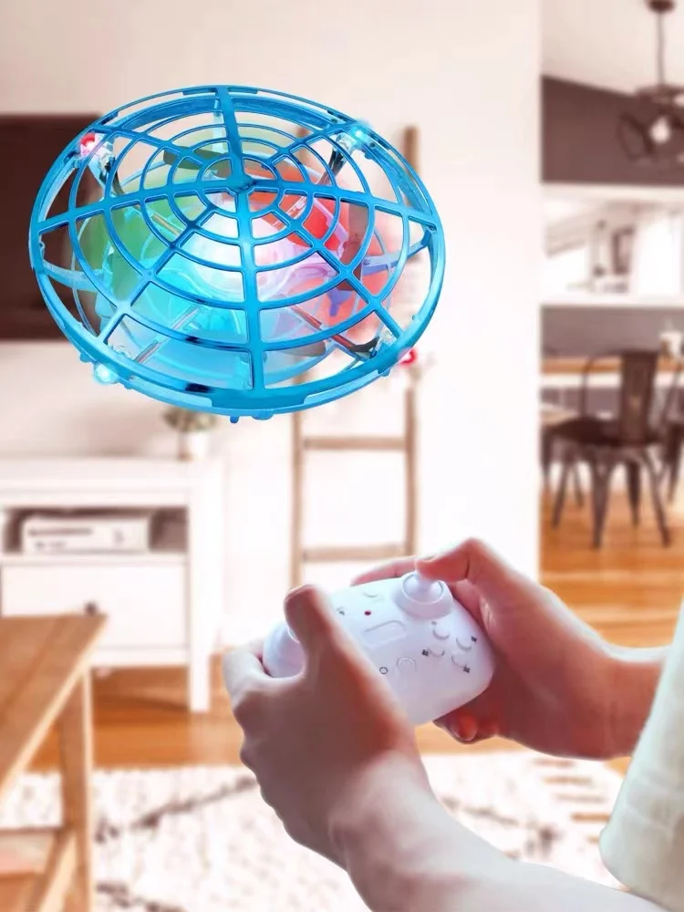 子供のためのLEDライト付きミニリモートコントロールドローン,ジェスチャー検知,電気飛行装置,衝突防止誘導,おもちゃ,新品