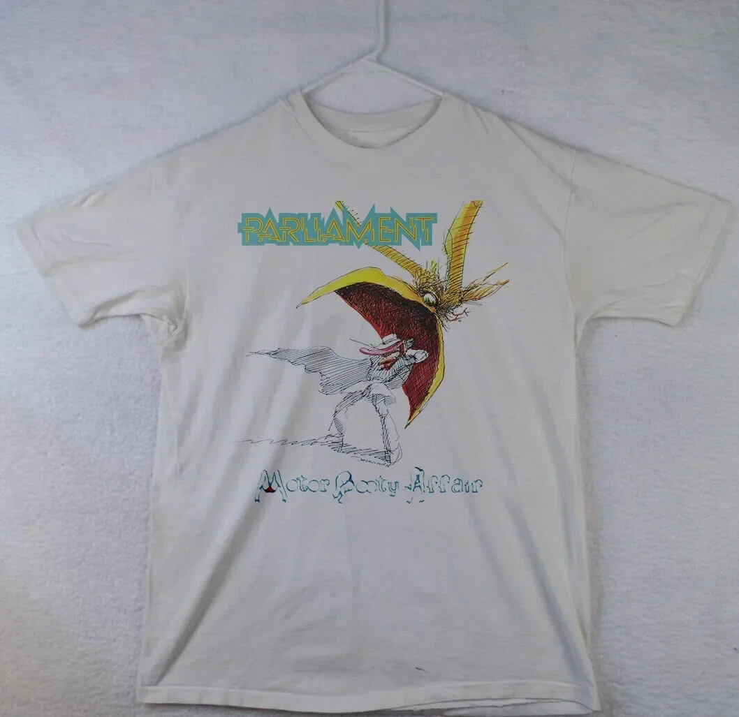 HOT! Parliament Motor Booty Affair George Clinton Funkadelic T-shirt Size S-5XL