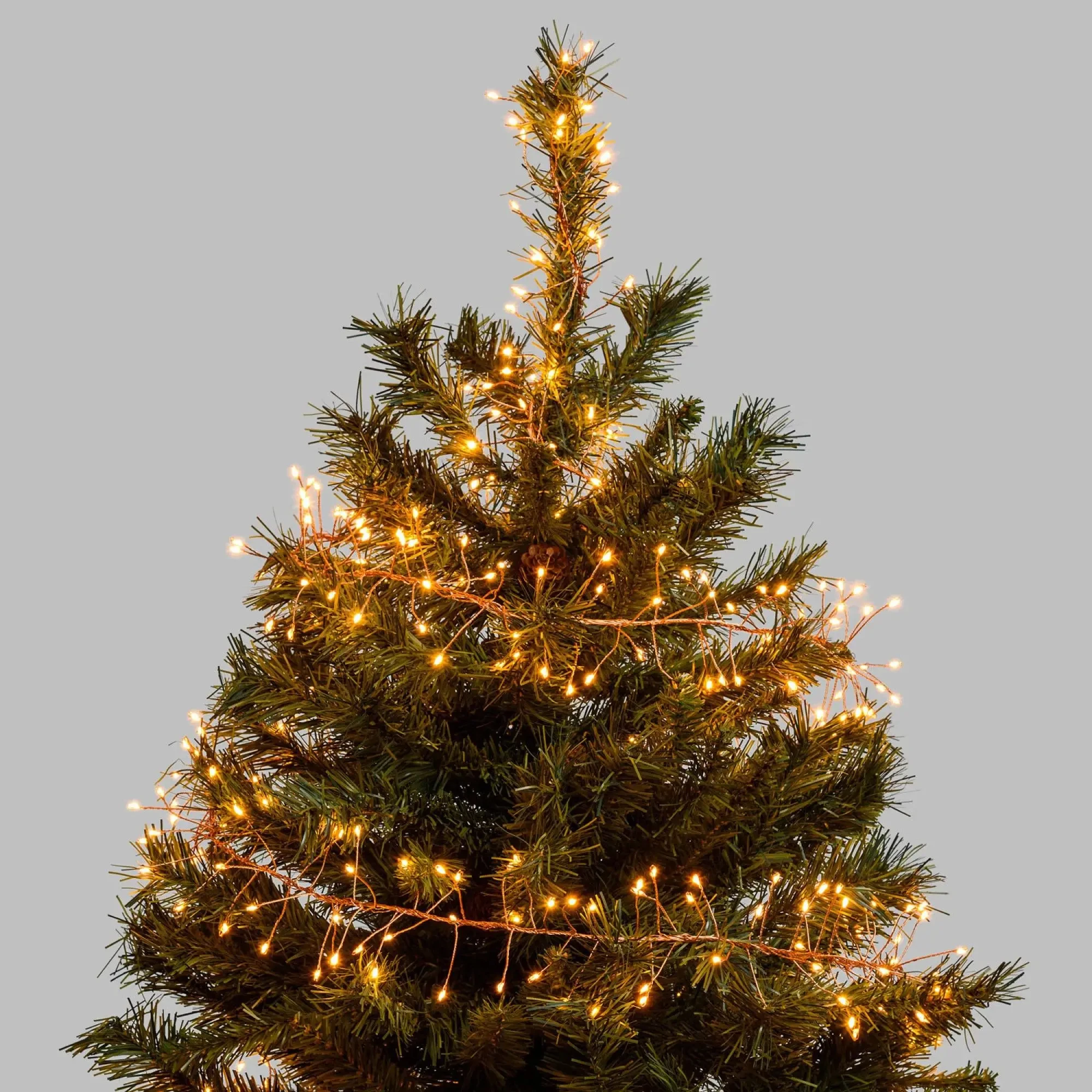 300/500leds Cluster Christmas String Lights Outdoor Decoration Indoor Garden Tree Plug Wedding Copper Wire Holiday Lighting