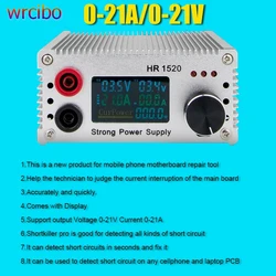 Wrcibo HR1520 Shortkiller Protecting Capacitance Overheat Detector Motherboard Repair Short Circuit Burning Fault Test Tool