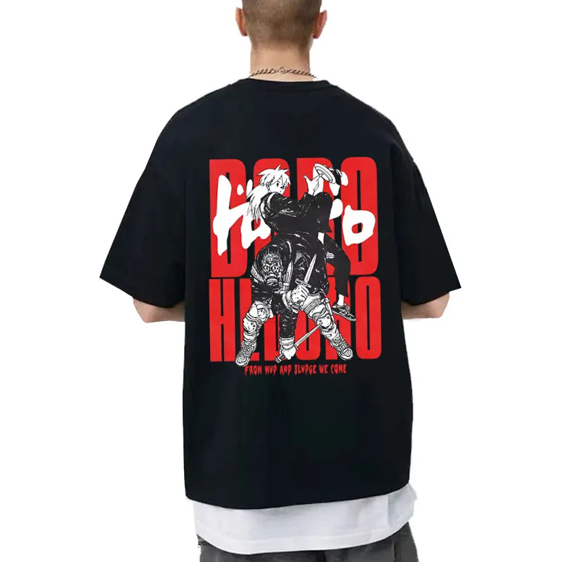 

Limited Anime Dorohedoro Kaiman T-shirt Men Women Manga Graphic T Shirts Tops Unisex High Quality Soft Cotton Crewneck Tshirt