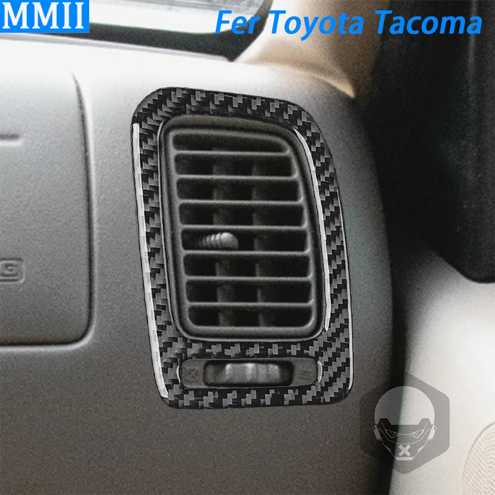 

For Toyota Tacoma 2001-2004 Carbon Fiber Co-pilot Dashboard Air Outlet Panel Decorative Cover Car Interior Accessories Sticker