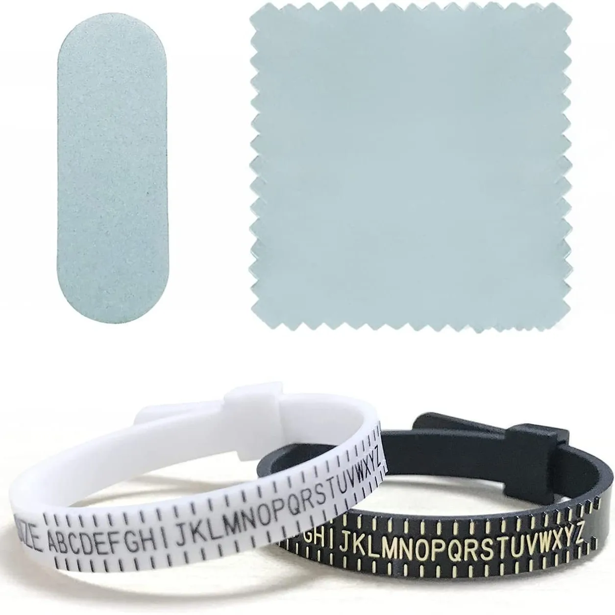 11-teiliges US-UK-Ring-Dorn-Set, Größe 1–13, mit halber Ringgröße, Messgerät, Schmuck-Reparatur-Messwerkzeug-Set – Detail 3