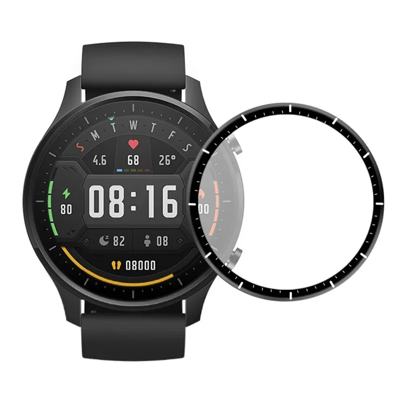 3D Curved Edge Protective Film For Xiaomi Watch Color/Color Sport Full Screen Protector