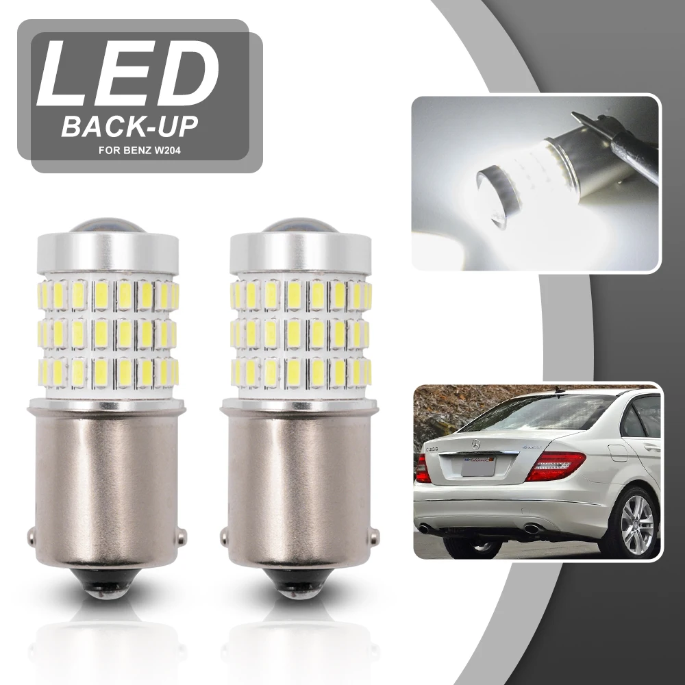 2x CANbus Led tylne tylne zapasowe zapasowe wymienne żarówki do Mercedes Benz W204 C klasa 2007-2014 samochód stylizacji