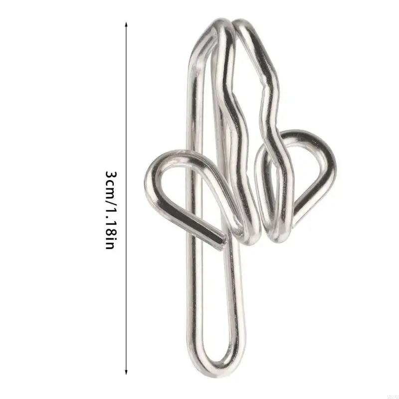 Pack of 30 High Performances Drapery Hook Accessory for Enhancing Home Interior
