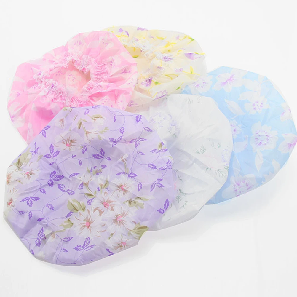 

2pcs Bath Gloves Lace Bath Cap Exfoliating Shower Gloves Back Massage Cap for Women Men Nylon Body Scrub Tool Shower
