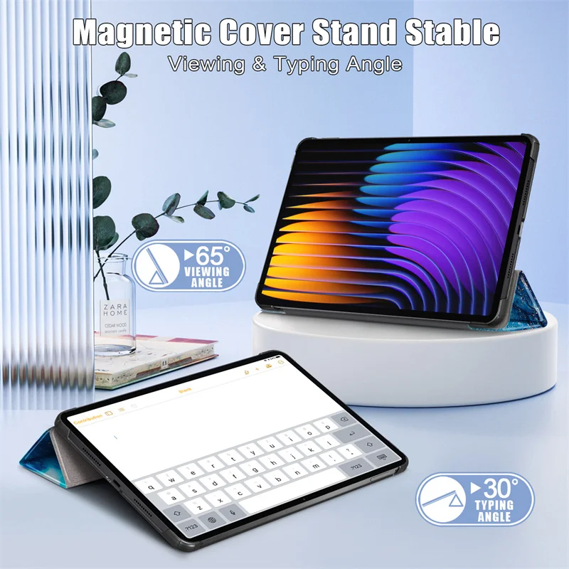 Funda for Xiaomi Pad 7 Case 11.2 inch Smart Folio Magnetic Stand Tablet Coque for Xiaomi Pad 7 Pro Case for Mi Pad 7 Cover 11.2