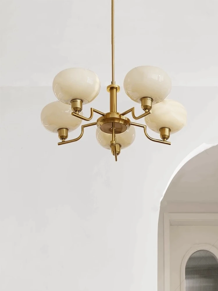 Modern French Cream Style Bedroom, Study, Restaurant, Pendant Light, Nordic Retro Designer Living Room Light