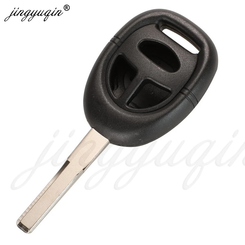 jingyuqin Replacement 3 Buttons Remote Key Fob Case Cover Shell For Saab 9-3 9-5 93 95 With Uncut Blade