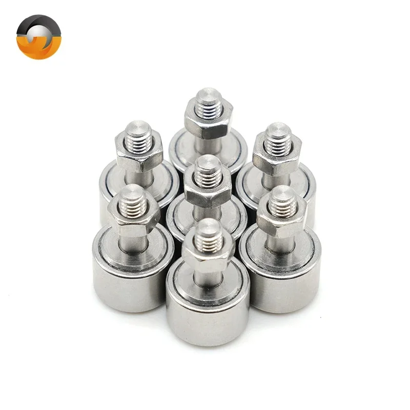 1PCS CF12 KR30 Cam Follower Bolt-type Needle Roller Bearing M12x30x40.2mm Wheel And Pin Bearing