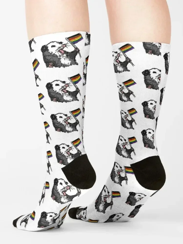 pride possum Socks kawaii luxury Stockings man FASHION Socks For Man Women's