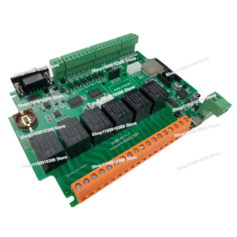 KC868-A6 ESP32 WiFi Bluetooth Ethernet DIY Editable Automation Controller Module MQTT