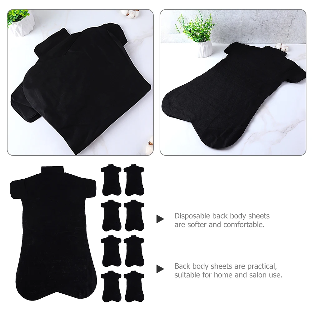 

10 Pcs Bamboo Body Paper Film Large Size Disposable Back Sheets 66x44cm Salon Spa Home Massage Bed Cover