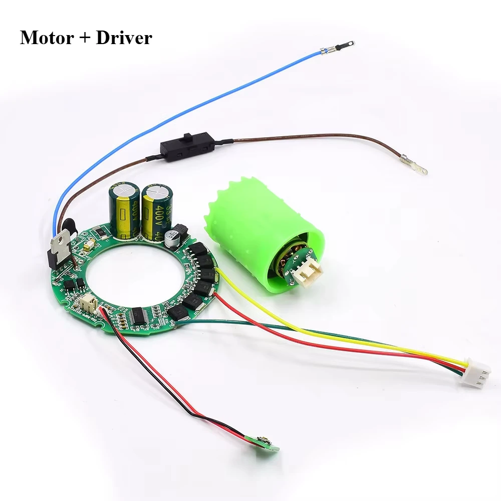 AC 220V BLDC 3-phase Brushless Motor 105000RPM Ultra-high speed 3-stage Driver Electric Engine 100 W For Dyson Hair Drier