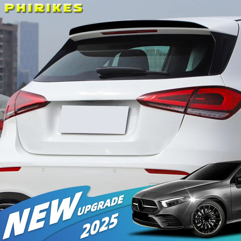 Außenteil Hinten Sport Spoiler Flügel Für Mercedes Benz W177 V177 A-Klasse A160 A180 A200 A220 A250 A35 AMG Limousine 2019-2022