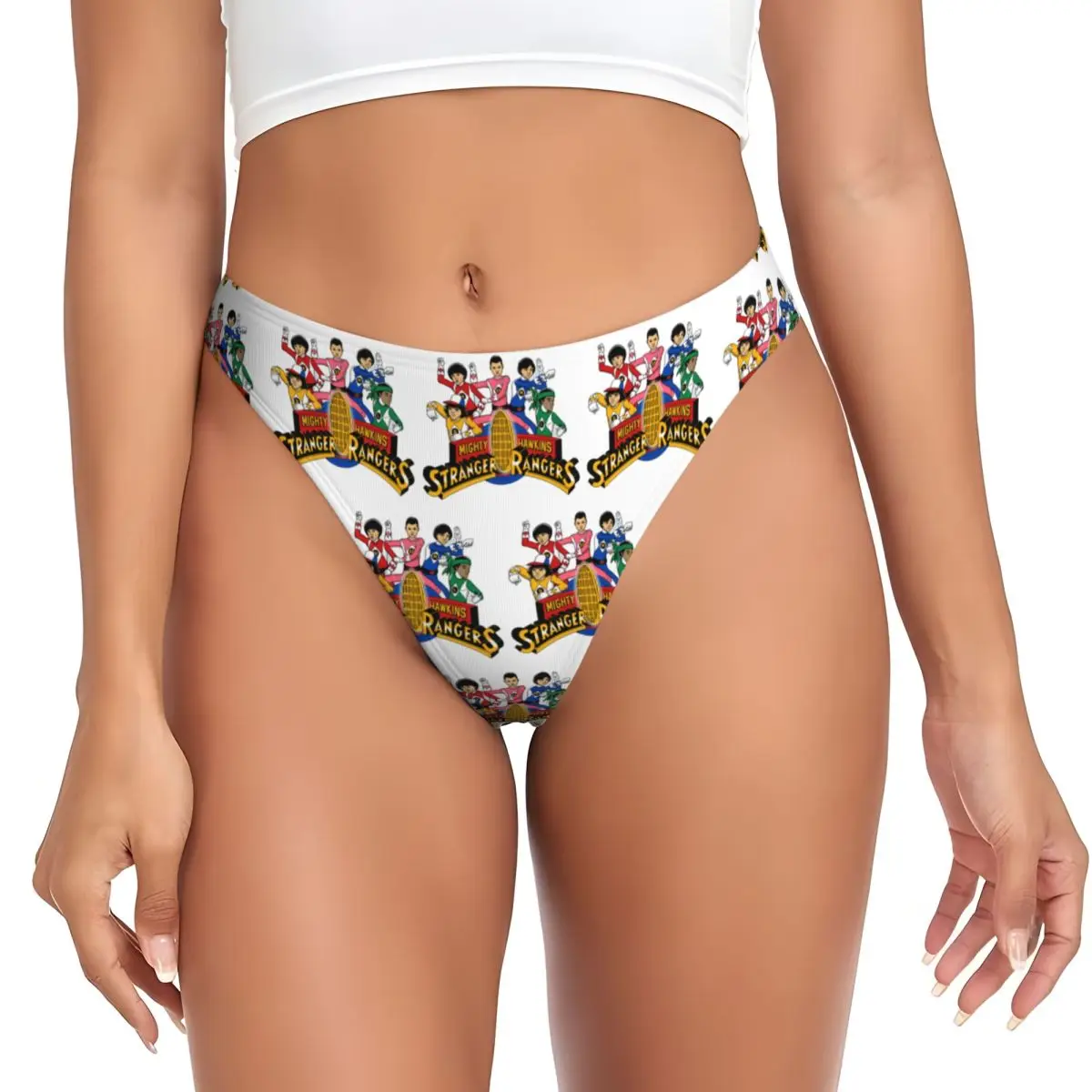 Custom Stranger Rangers G-string Panties Breathable Women Stretch Thongs Comfort Underwear