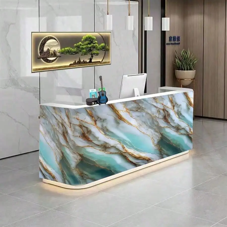 50cm Width Foil Marble Stickers for Home Decor Self Adhesive Waterproof Oil Proof Wallpaper Peel Stick Removable Kitchen Film