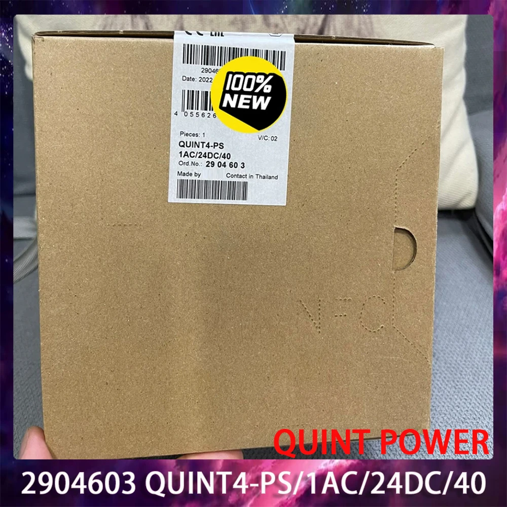 

New 2904603 QUINT4-PS/1AC/24DC/40 QUINT POWER 24VDC/40A Switching Power Supply