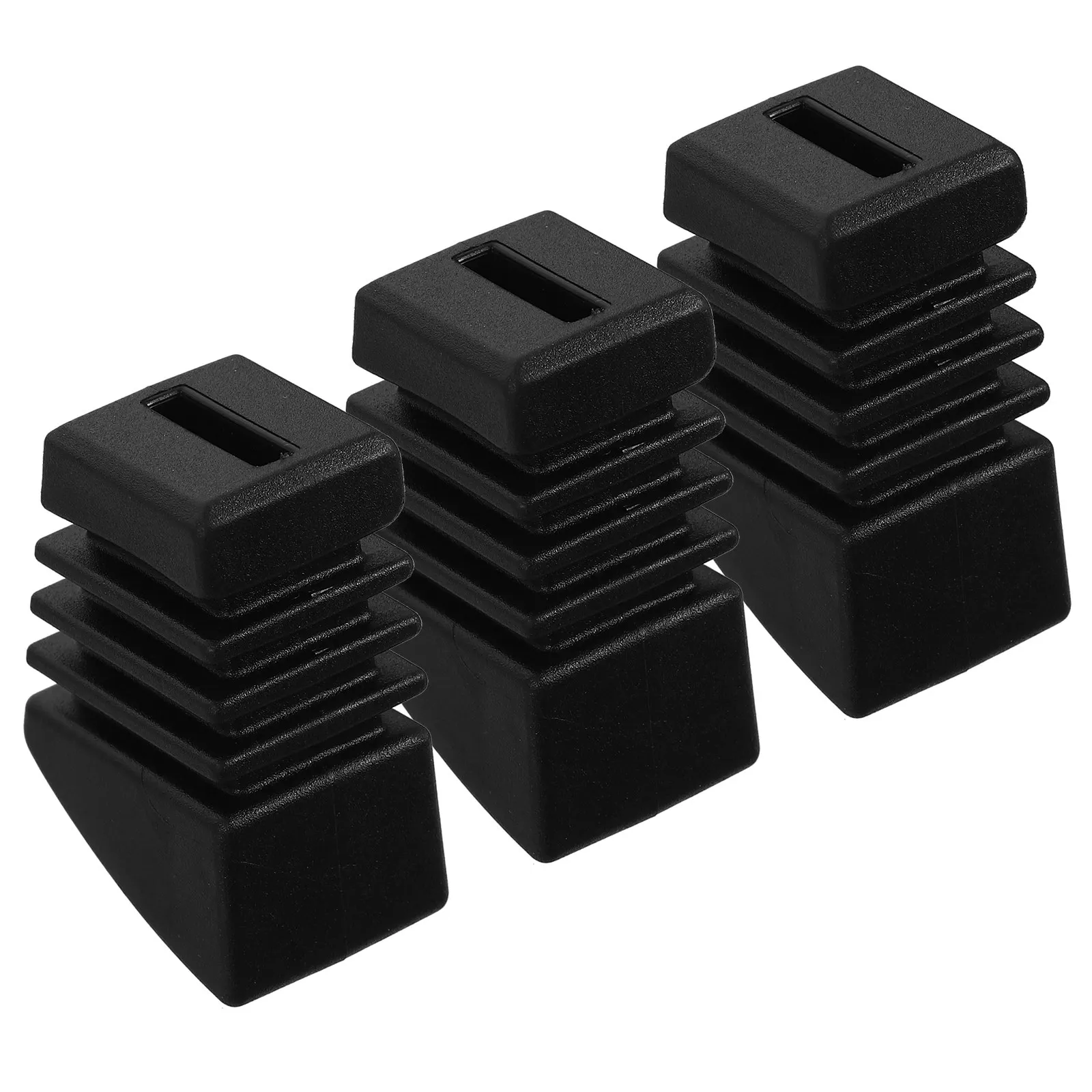 Kit de 3 patins de protection en caoutchouc pour pieds de meubles et pieds de support de batterie, kit de remplacement