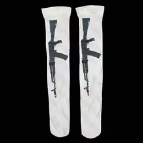 

Rebellious Harajuku Style Long Tube Socks over Knee Dark Rock Counter Culture Sexy Girl Motorcycle Vintage Knee High Socks