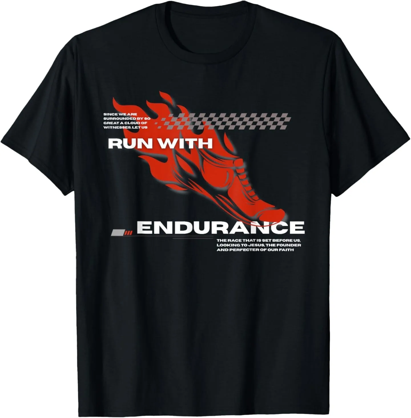 

Run with Endurance - Christian Streetwear T-Shirt