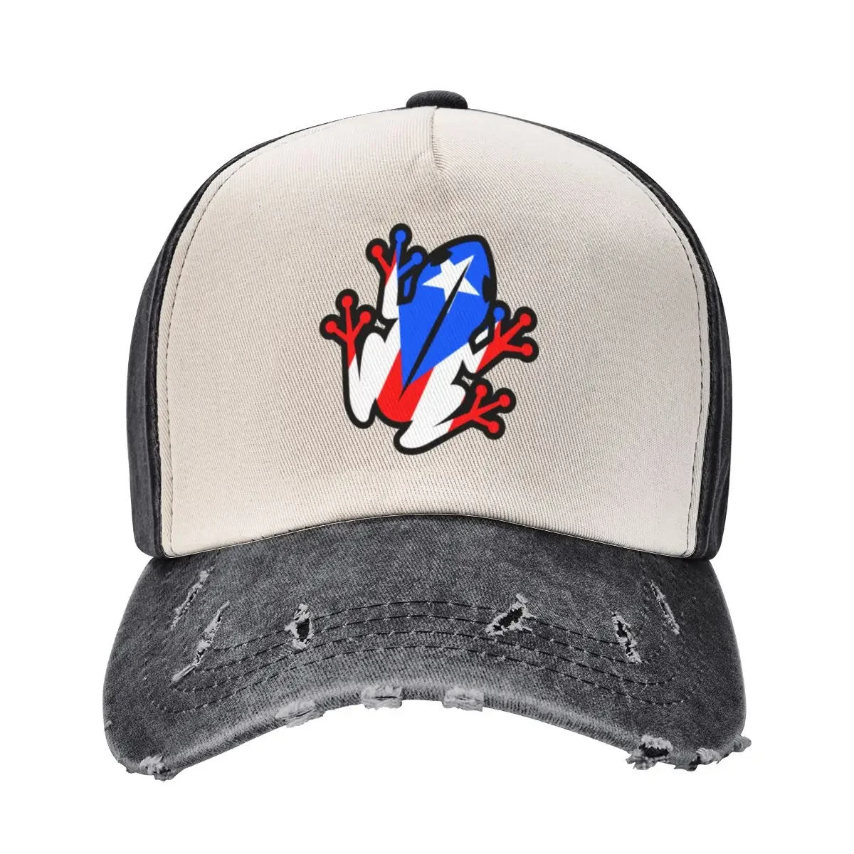 

Coqui,Puerto Rican frog Baseball Cap western Hat luxury woman cap Golf Cap summer hat Women's Golf Wear Men's