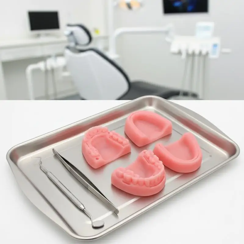 4Pcs Dental Simulation oral suture model Gum suture teaching training equipment*.