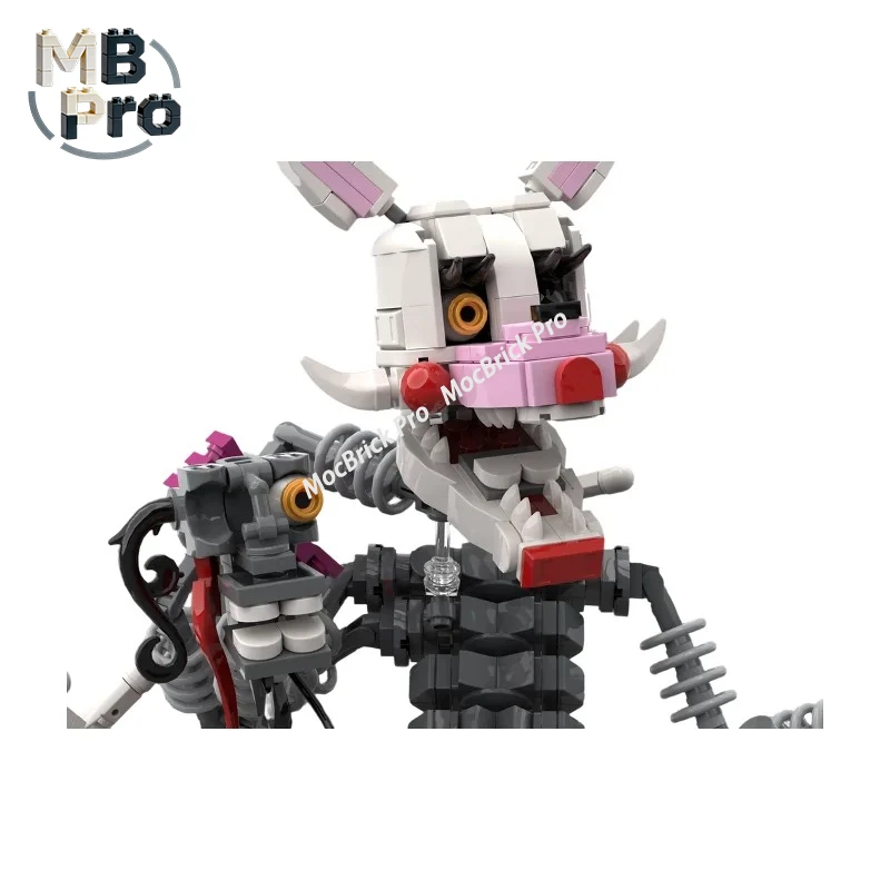 

Серия MOC-фигурок животных-хорроров, строительный набор для сборки страшных фигурок для любителей