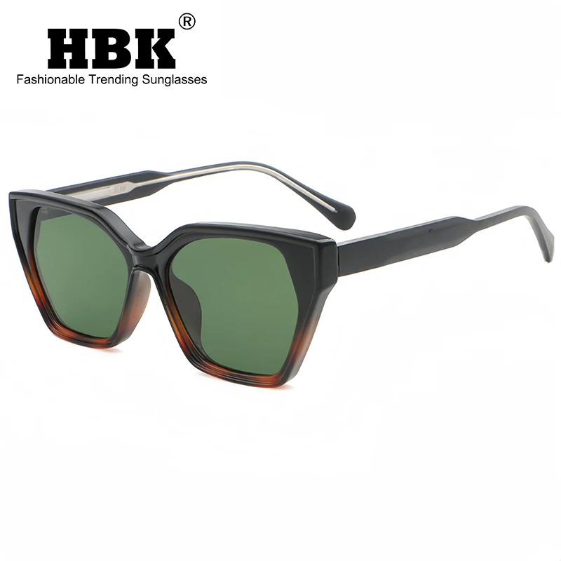 HBK Fashion Pilot Sunglasses Men Large Frame Propionic Acid Pin Punk Sun Glasses Women Travel Party Fishing Eyewear Summer UV400