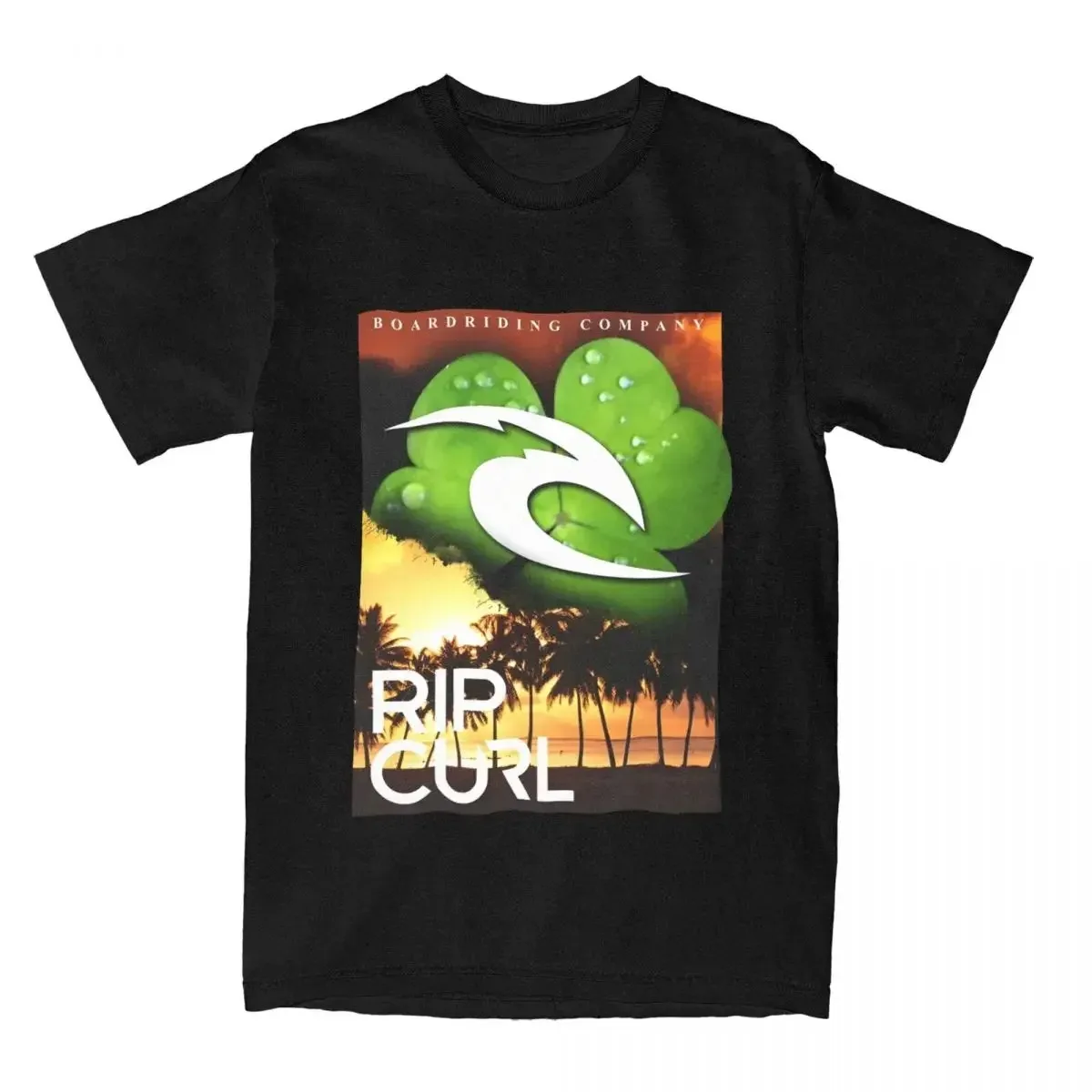 Venta Rip Live The Search Beauty Curl Logo camiseta de mujer Camiseta estampada de pareja de verano