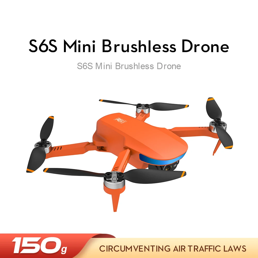 s6s mini professional drones 4k HD camera gps  long distance  brushless motor Foldable Quadcopter Rc Drone