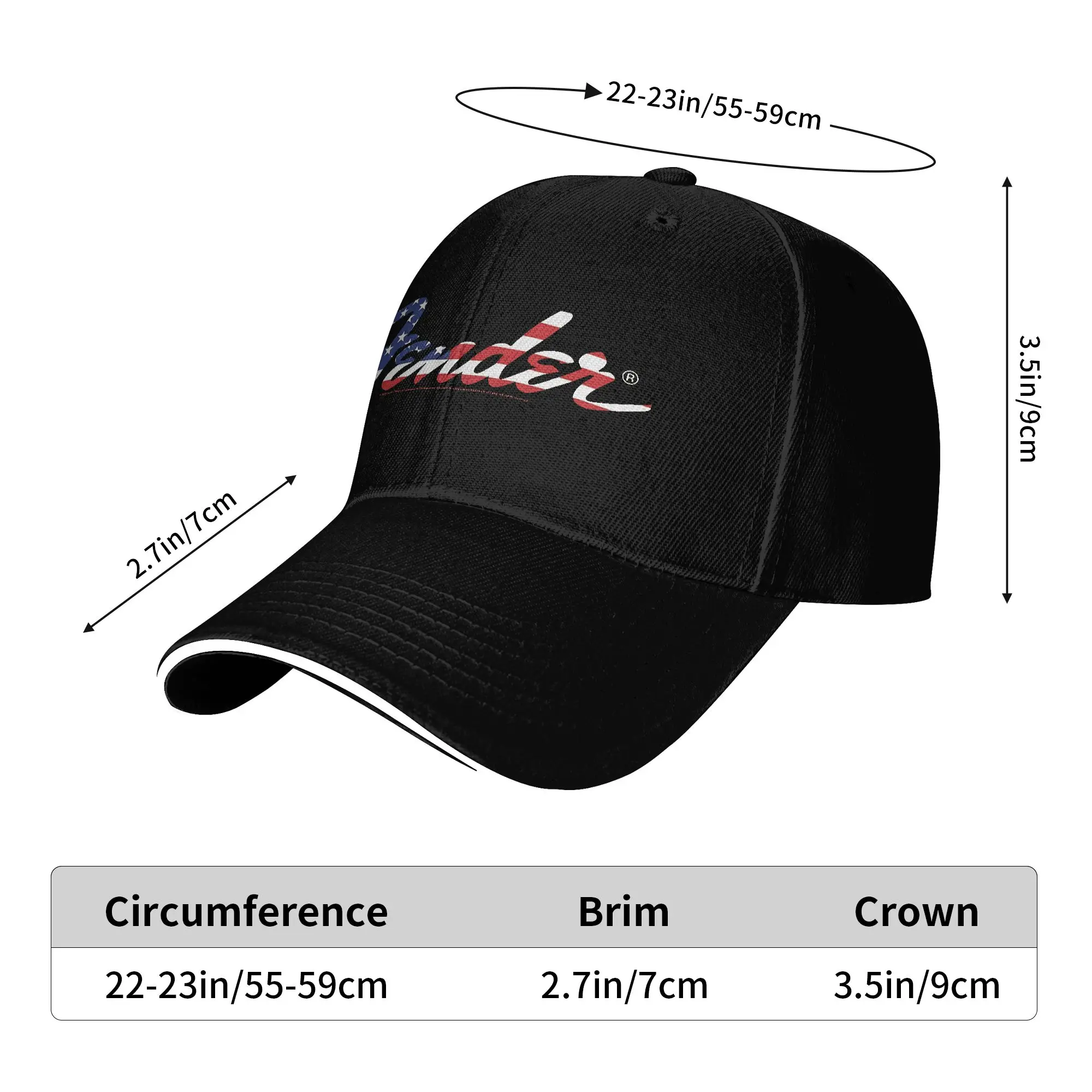 Summer Casual Baseball Cap Retro Guitar Jazz Fender Music Hiking Trucker Hat For Men Women Sun Visor Fashion Baseball Caps