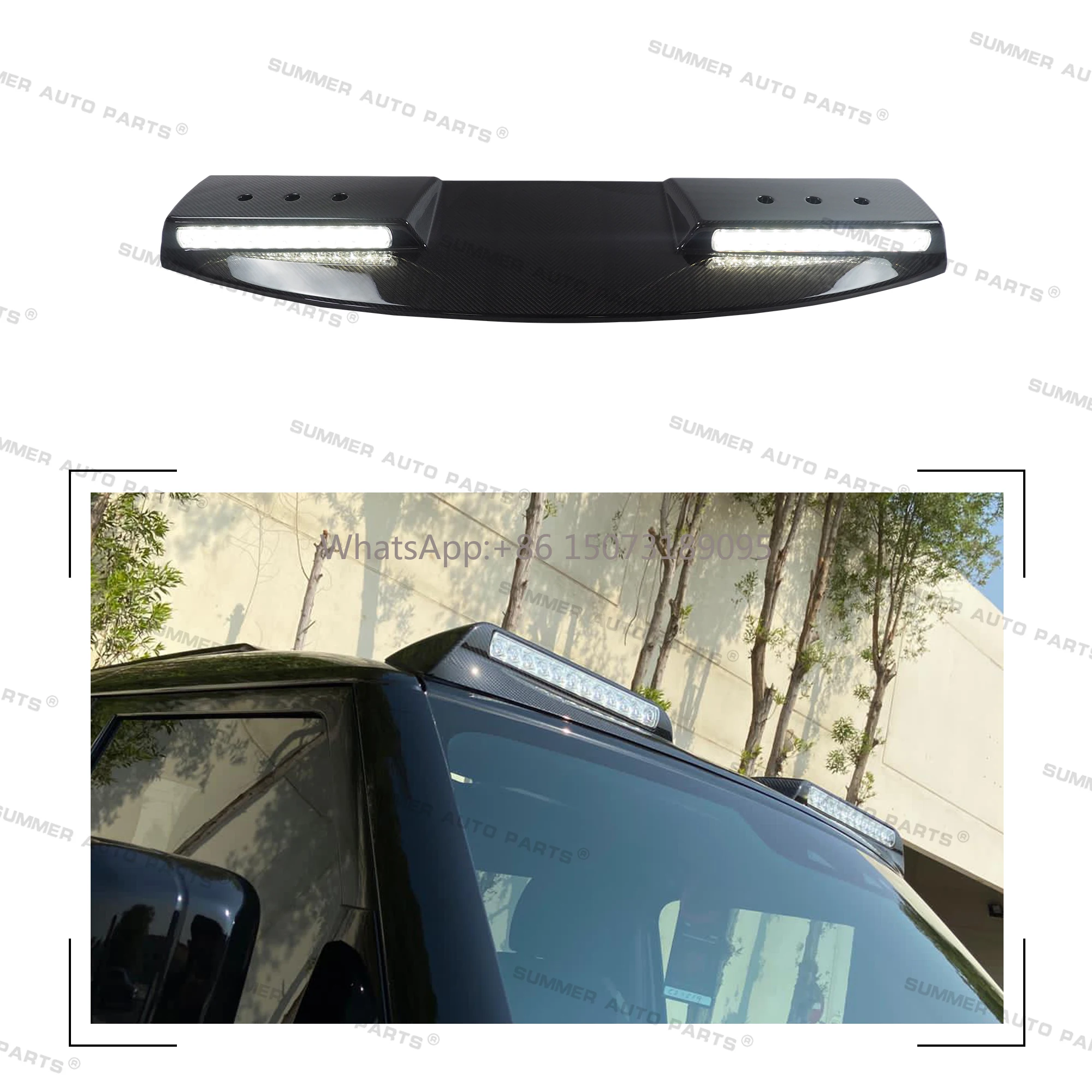 Автоматический спойлер на крышу, автомобильные аксессуары, 4-объективный светодиодный светильник, светильник на крышу для Land Rover Defender, аксессуары Автоматический спойлер на крышу, автомобильные аксессуары, 4-объективный светодиодный светильник, светильник на крышу для Land Rover Defender, аксессуары