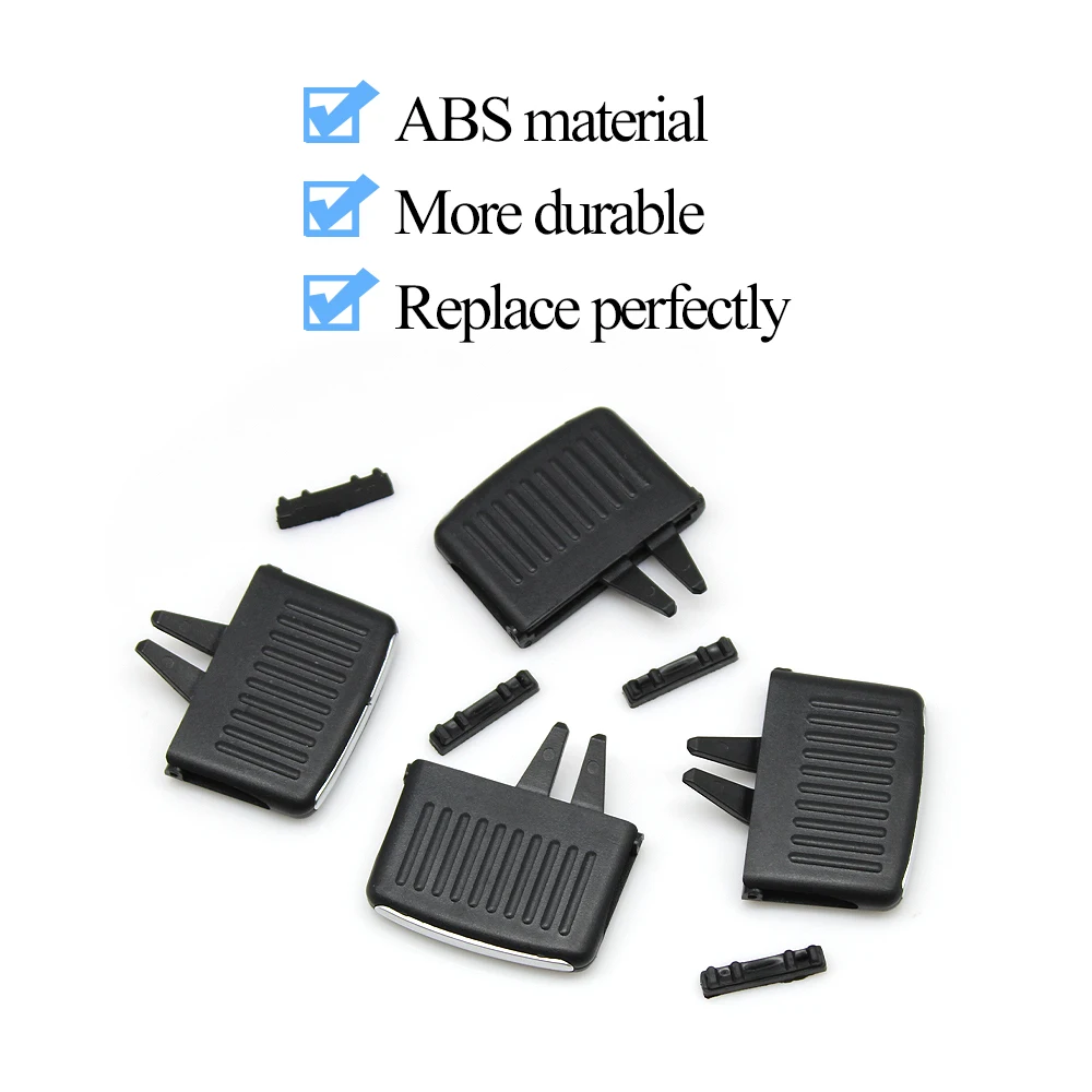 Car Dash Front Rear Air Conditioner AC Vent Grille Outlet Tab Clip Slider For Volkswagen Golf 6 Sagitar Jetta 5KD819703 view 3