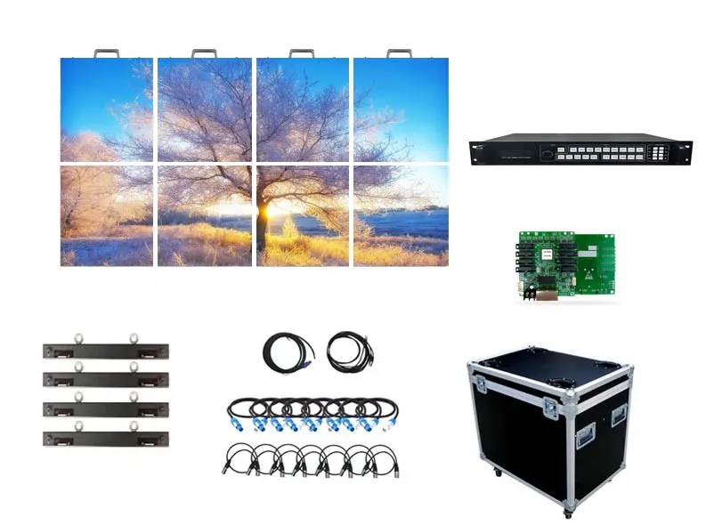 

7680hz High-definition Church Advertising LED Display P3.91 Indoor LED Video Wall System Activity