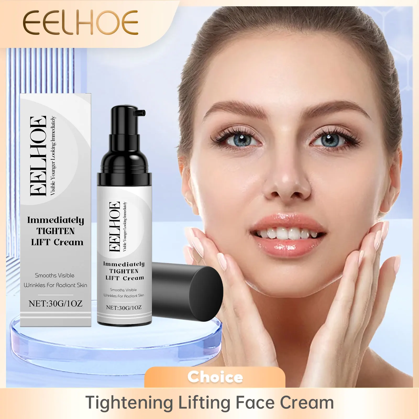 

Firming Cream for Face Reduce Fine Lines Repair Damaged Skin Increase Elasticity Lifting Tightening Anti Acne Brighten Skin Care