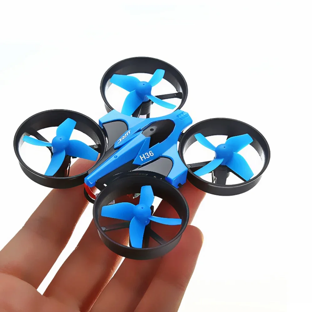 New JJRC H36 360° Flipping Quadcopter Mini Rc FPV 2.4G Drone 6-Axis Headless Mode Collision Avoidance Helicopter Children's Toys