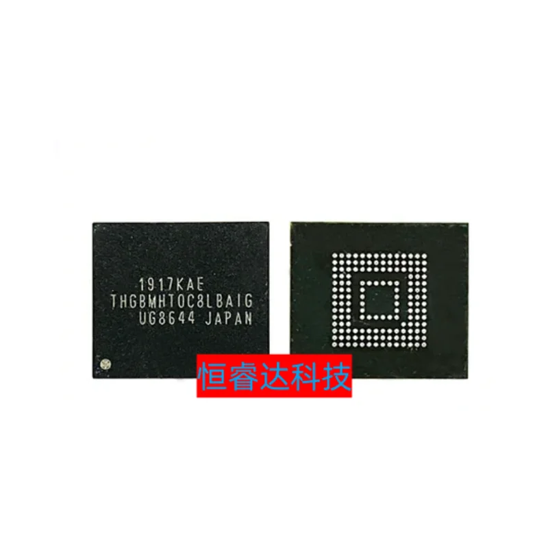 

1pcs~10pcs/LOT THGBMHT0C8LBAIG eMMC BGA153 NAND Flash IC 128GB Memory Store Chip 5.1 Version Soldered Ball