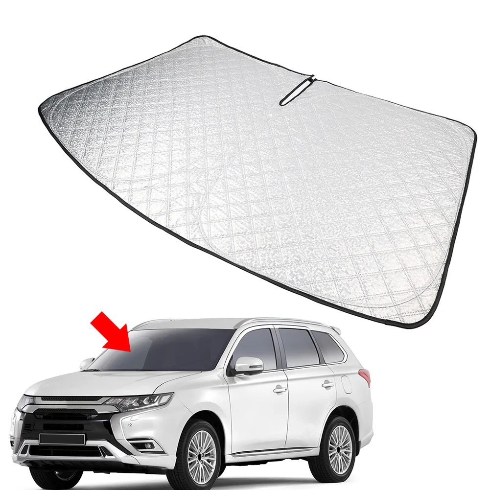 Car Windshield Sun Shade Cover Foldable Front Window Sun Visor Protector For Mitsubishi Outlander 2013-2021