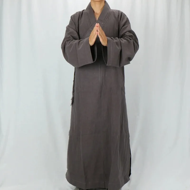 Buddhist monk robes clothing costume shaolin monk clothes budista monks clothes medytacja uniform meditation costumes