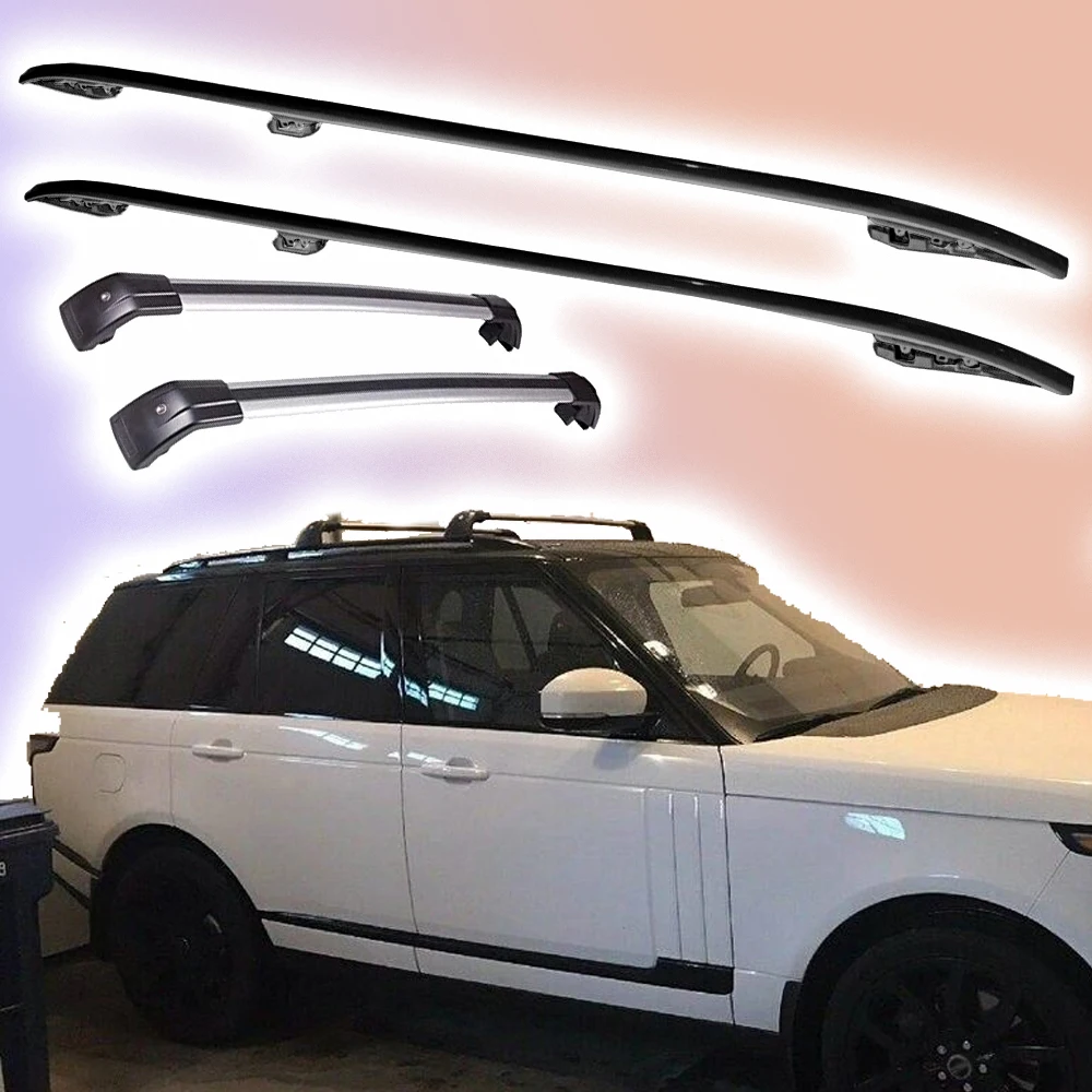 

4 шт. подходят для LR Range Rover LWB 2013-2022 багажника на крышу, поперечины, поперечины