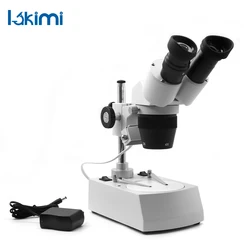 20X-40X Widefield Binocular Stereo Microscope, Post Stand,Industrial Microscopes PCB Inspection Tools LK-MS05A