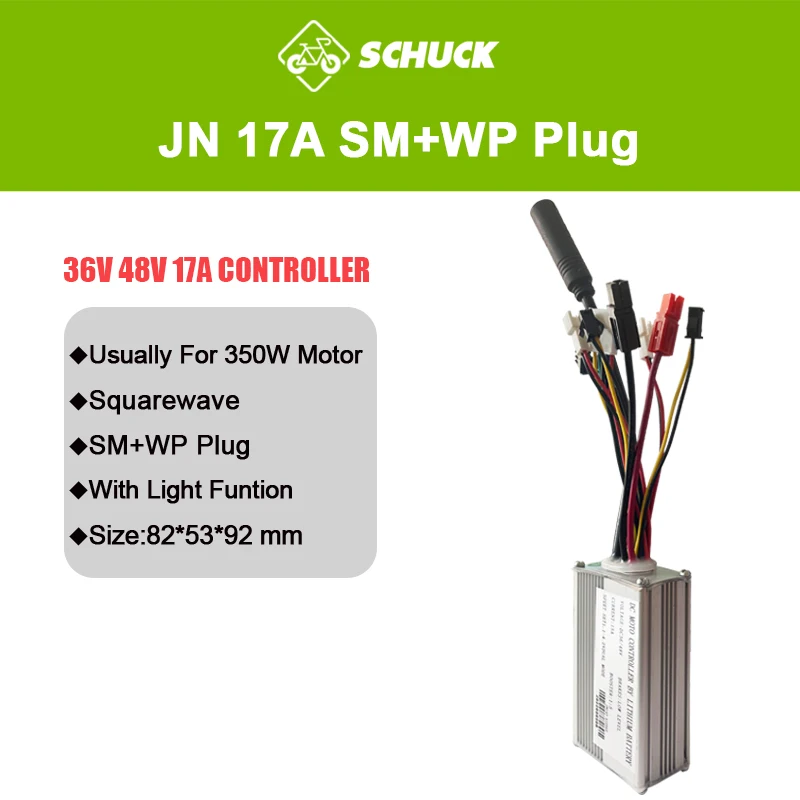 Jn Ebike Controller 36V 48V 15A 17A 22A 25A 30A 35A Controle Systeem Met 6 9 12 Mosfets voor Elektrische Scooter Conversie Onderdelen