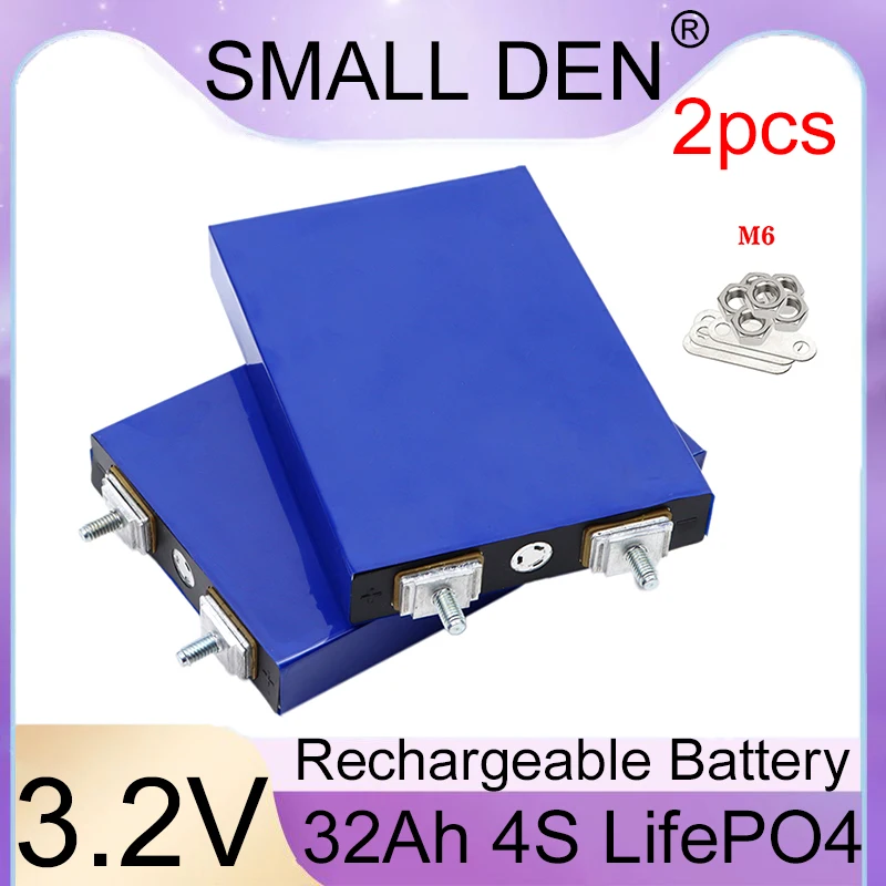 

3,2 В 32 Ач аккумулятор LiFePO4 фосфатный 32000 мАч для 4S 12 В 24 В мотоцикл автомобильный двигатель модификация аккумуляторов шпилька