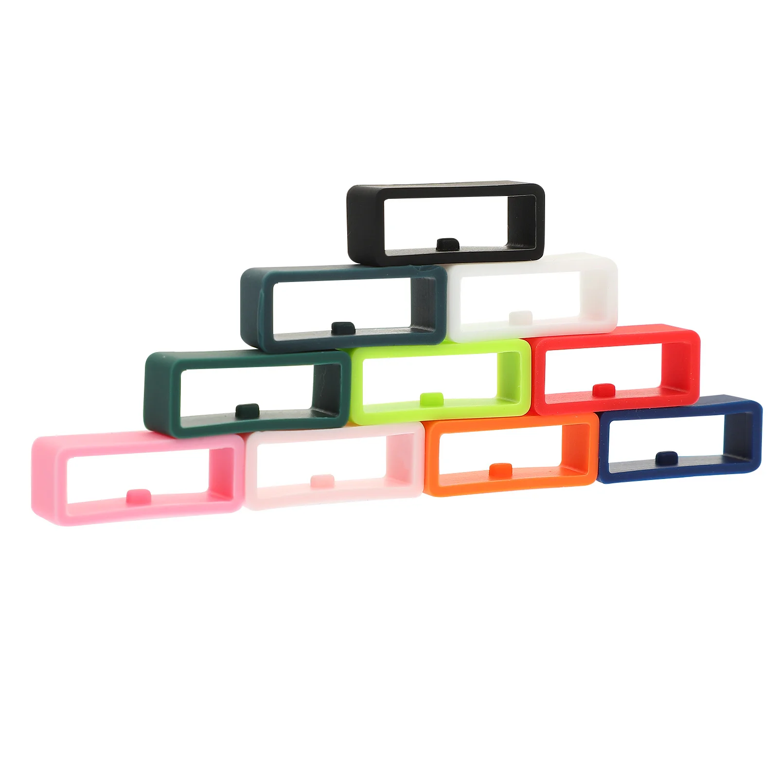 

25Pcs Watchband Keeper Flexible Smooth Surface Professional Equipment Production Comfortable Hand Feeling Watch Band Loop